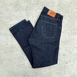 Rogue Territory Raw Denim Stanton Slim Straight 6 Pocket Jeans 29 x 28.5